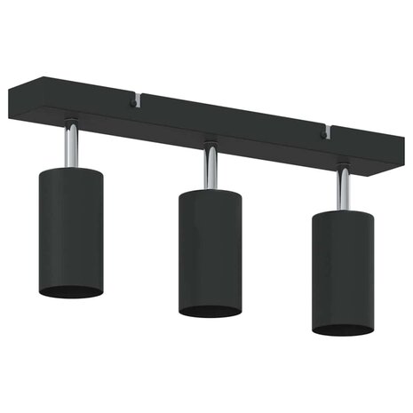 Plafondspot Zwart 38 x 6 x 16 cm Metaal 5
