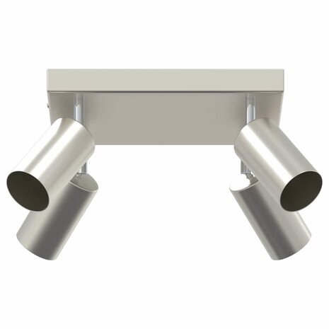 Plafondspot Nikkel 26 x 26 x 16 cm Metaal 2