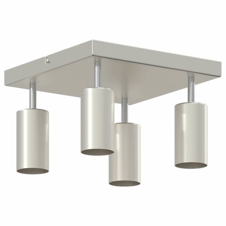 Plafondspot Nikkel 26 x 26 x 16 cm Metaal 5