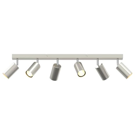 Plafondspot Nikkel 73 x 6 x 16 cm Metaal 11