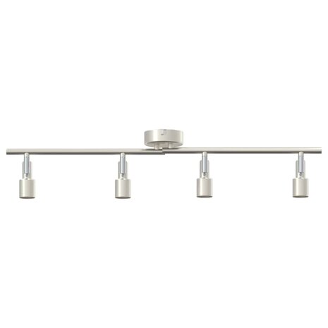 Plafondspot Nikkel 70 x 9 x 12,5 cm Staal 7
