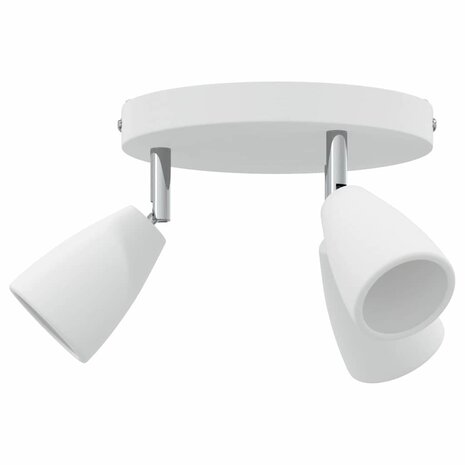 Plafondspot Wit 19 x 19 x 14,5 cm Metaal 2