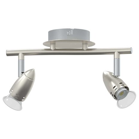 Plafondspot Nikkel 27 x 10 x 12 cm Metaal 3