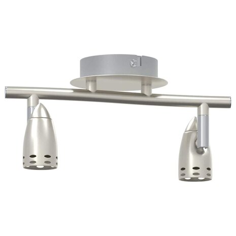 Plafondspot Nikkel 27 x 10 x 12 cm Metaal 5