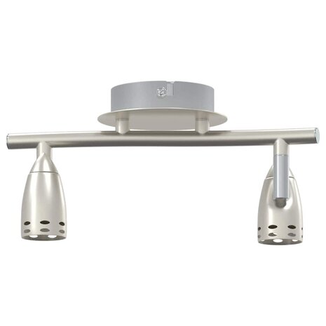 Plafondspot Nikkel 27 x 10 x 12 cm Metaal 6