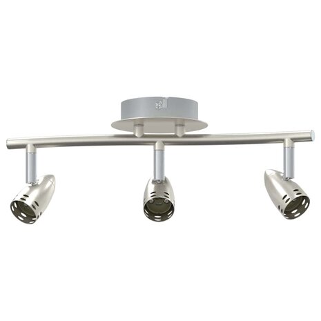 Plafondspot Nikkel 36,5 x 10 x 12,5 cm Metaal 2