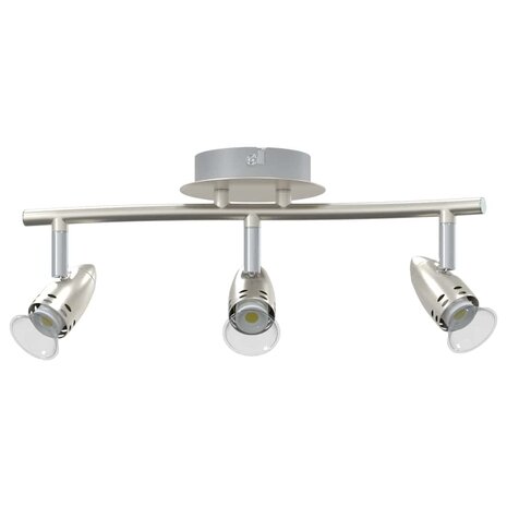 Plafondspot Nikkel 36,5 x 10 x 12,5 cm Metaal 3