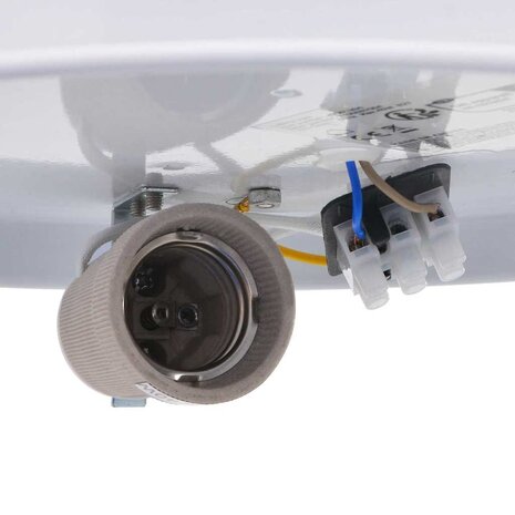 Plafonni&egrave;re met schijnwerpers Grijs 30 x 30 x 13,5 cm Stof 9