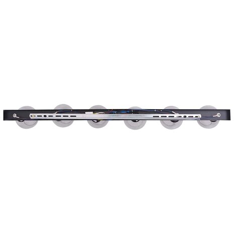 Plafondspot Zwart 110,5 x 13 x 26 cm Glas en Metaal 8