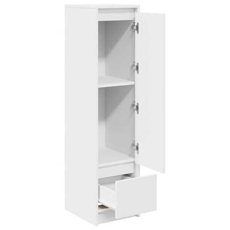 Highboard 29,5x34x119,5 cm spaanplaat wit 5