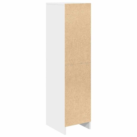 Highboard 29,5x34x119,5 cm spaanplaat wit 8