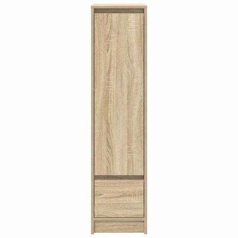 Highboard 29,5x34x119,5 cm spaanplaat sonoma eikenkleurig 6