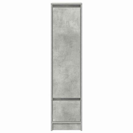 Highboard 29,5x34x119,5 cm spaanplaat betongrijs 6
