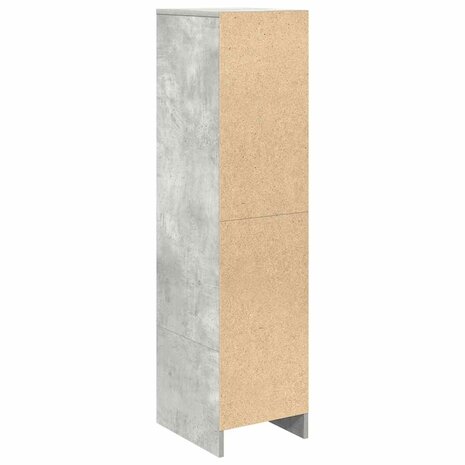 Highboard 29,5x34x119,5 cm spaanplaat betongrijs 8