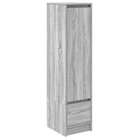 Highboard 29,5x34x119,5 cm spaanplaat grijs sonoma 2