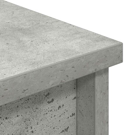 Highboard 37,5x35x180 cm spaanplaat betongrijs 9