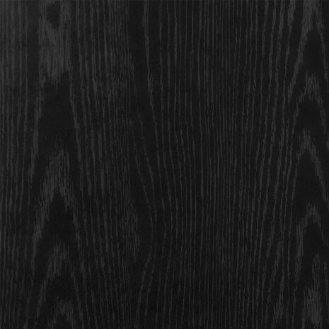 Highboard Zwart Eiken 70 x 31 x 115 cm Gemonteerd hout en ijzer 10