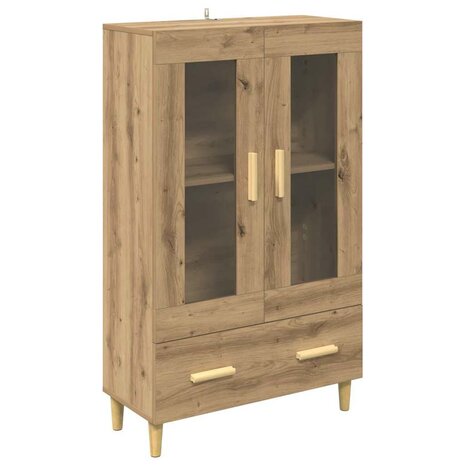 Highboard met lade Artisan Eiken 70 x 31 x 115 cm Bewerkt hout 2