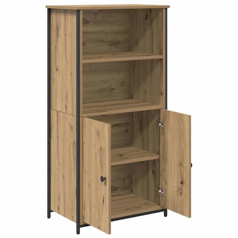 Highboard Artisan Eiken 62 x 36 x 121,5 cm Bewerkt hout 5