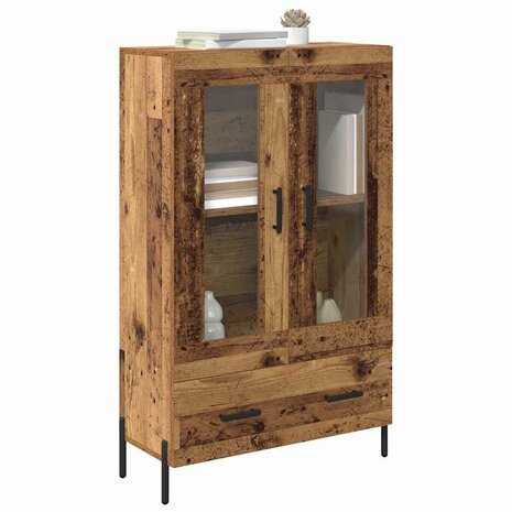 Highboard Corona Oud Hout 69,5 x 31 x 115 cm Bewerkt hout 3