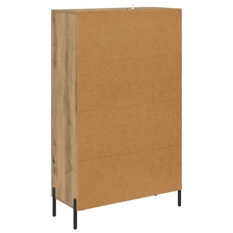 Highboard Corona Artisan Eiken 69,5 x 31 x 115 cm Bewerkt hout 8