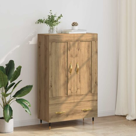 Highboard Artisan Eiken 69,5 x 31 x 115 cm Bewerkt hout 1