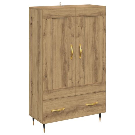 Highboard Artisan Eiken 69,5 x 31 x 115 cm Bewerkt hout 2