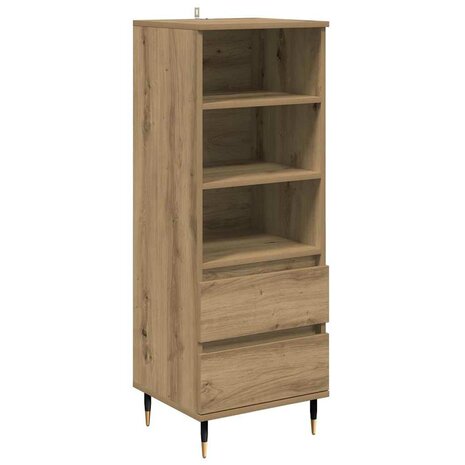 Highboard met lade Artisan Eiken 40 x 36 x 110 cm Bewerkt hout 2