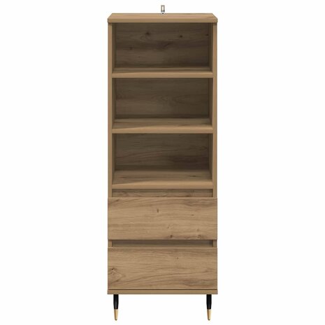 Highboard met lade Artisan Eiken 40 x 36 x 110 cm Bewerkt hout 6