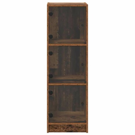 Highboard Oud Hout 35 x 37 x 109 cm Bewerkt hout 6