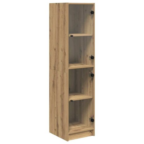 Highboard Artisan Eiken 35 x 37 x 142 cm Bewerkt hout 2