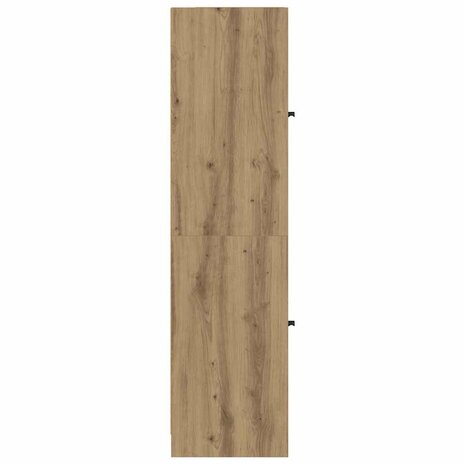 Highboard Artisan Eiken 35 x 37 x 142 cm Bewerkt hout 7