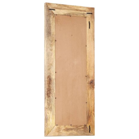 Spiegel handgesneden 110x50x2,6 cm massief mangohout 3