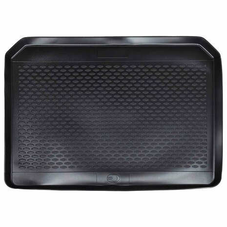 Kofferbakmat Zwart Geschikt voor PEUGEOT 2008 2014-2018 Rubber 1