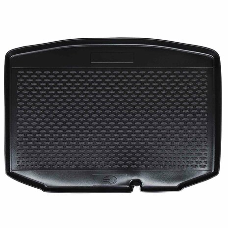 Kofferbakmat Zwart Geschikt voor &Scaron;KODA FABIA II HB 2007-2014 1
