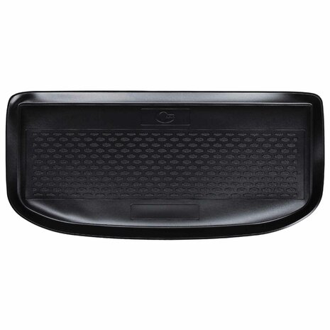 Kofferbakmat Zwart geschikt voor VW UP 2012- Rubber 1