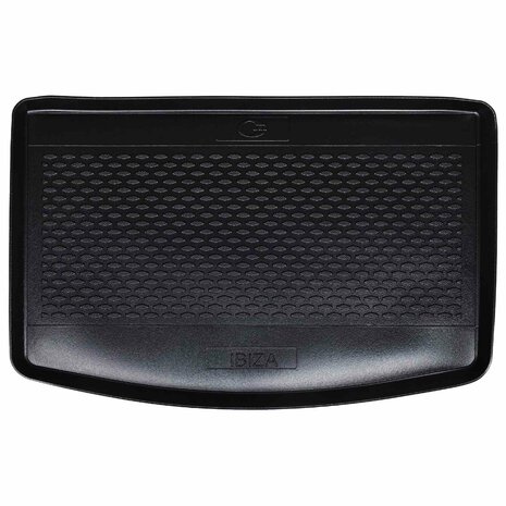 Kofferbakmat Zwart Rubber 1