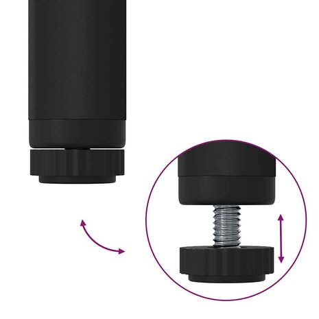 Kledingrek met plank Oud hout 60 x 30 x 171 cm Bewerkt hout 10