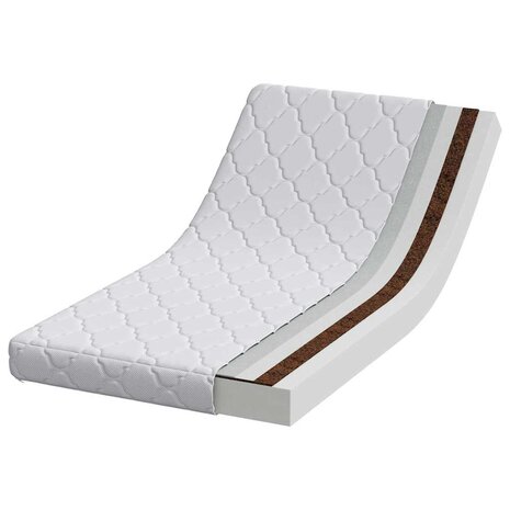 Matras Wit 60 x 120 cm Jacquard stof 3