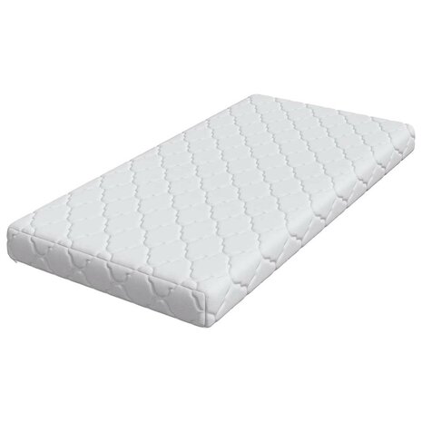 Matras Wit 60 x 120 cm Jacquard stof 4
