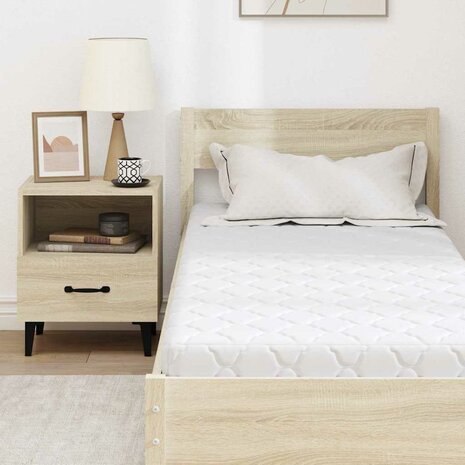 Matras Wit 70 x 200 cm Jacquard stof 7