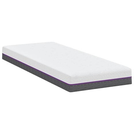 Matras Wit en Grijs 70 x 200 cm Jacquard stof 5