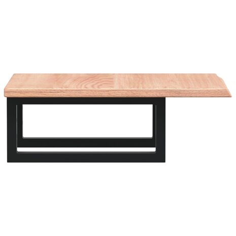 Badkamer wandschap staal en massief eikenhout 5