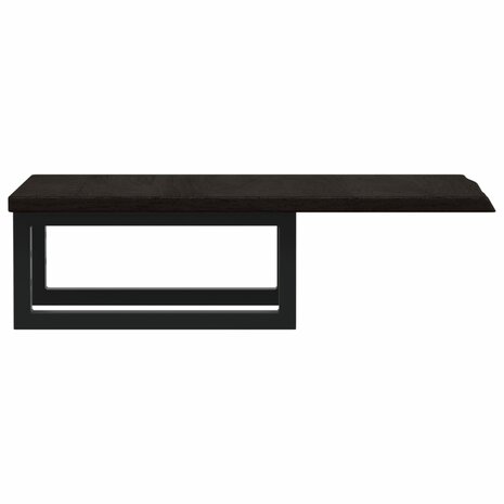 Badkamer wandschap staal en massief eikenhout 5