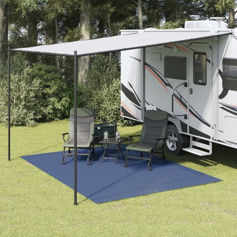 Tenttapijt 3,5x2,5 m blauw 1