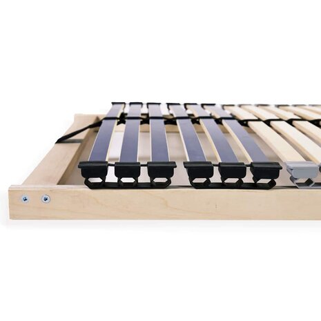 Lattenbodem Bruin 70 x 190 cm Massief beukenhout 5
