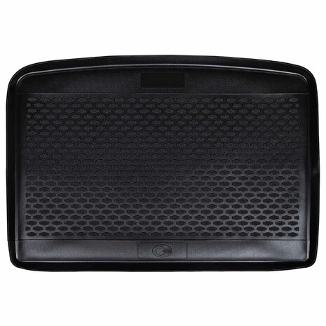 Kofferbakmat Zwart geschikt voor FIAT 500L 2013- Rubber 1
