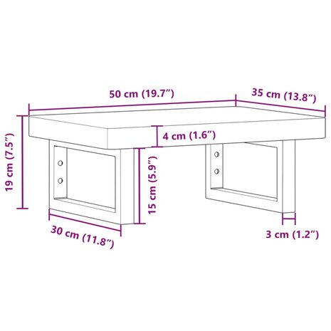 Badkamer wandschap staal en massief beukenhout 11