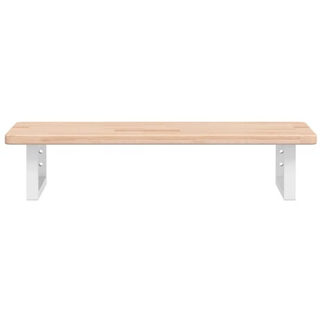 Badkamer wandschap staal en massief eikenhout 4