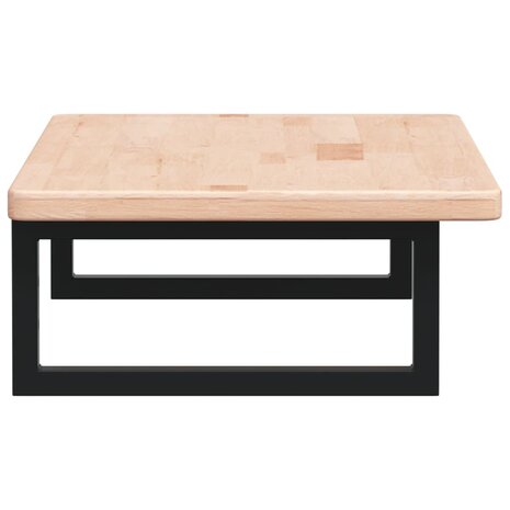 Badkamer wandschap staal en massief eikenhout 5